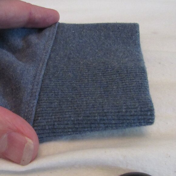 2 Mack Weldon Blue (1 Lt 1 Navy) Sweatshirts Size XL Cotton/Poly/Spandex EUC - Picture 13 of 15